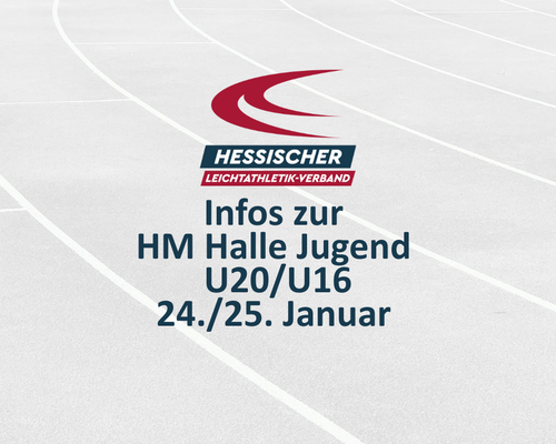 NEU: Infos zur HHM Jugend U20/U16