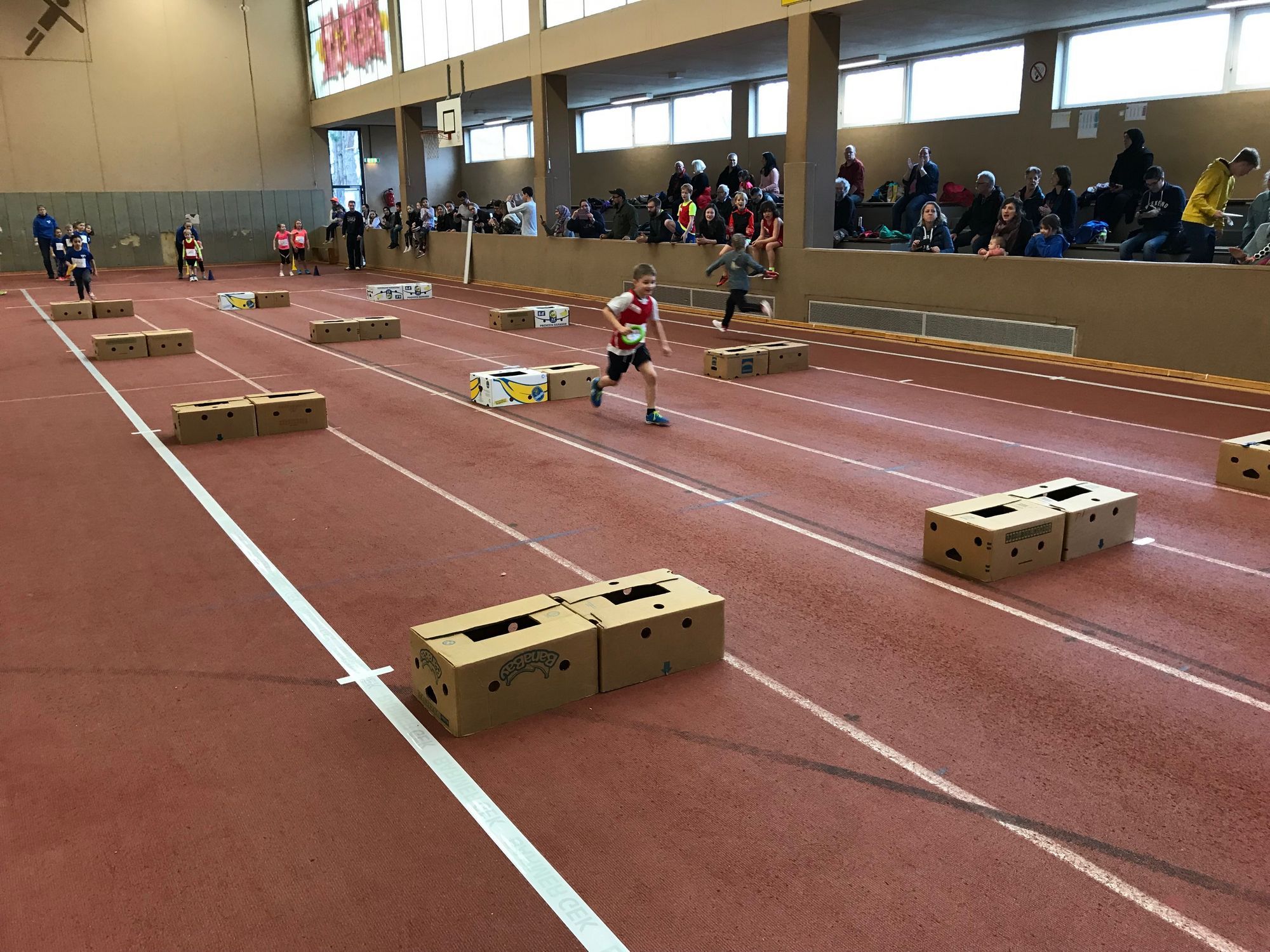 Impressionen vom Kinderleichtathletik-Teamwetbewerb der U8 am 10.03.19