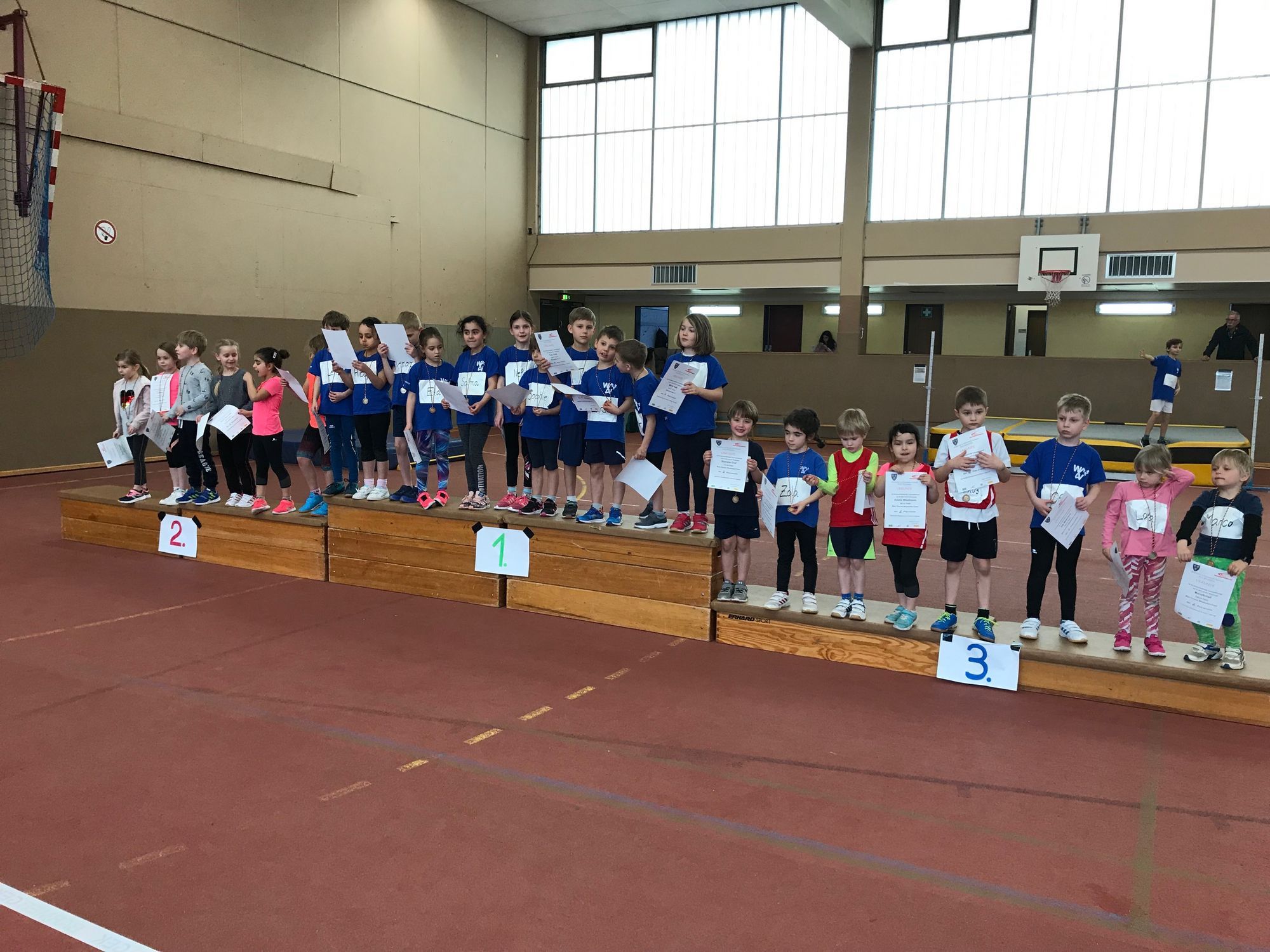 Impressionen vom Kinderleichtathletik-Teamwetbewerb der U8 am 10.03.19