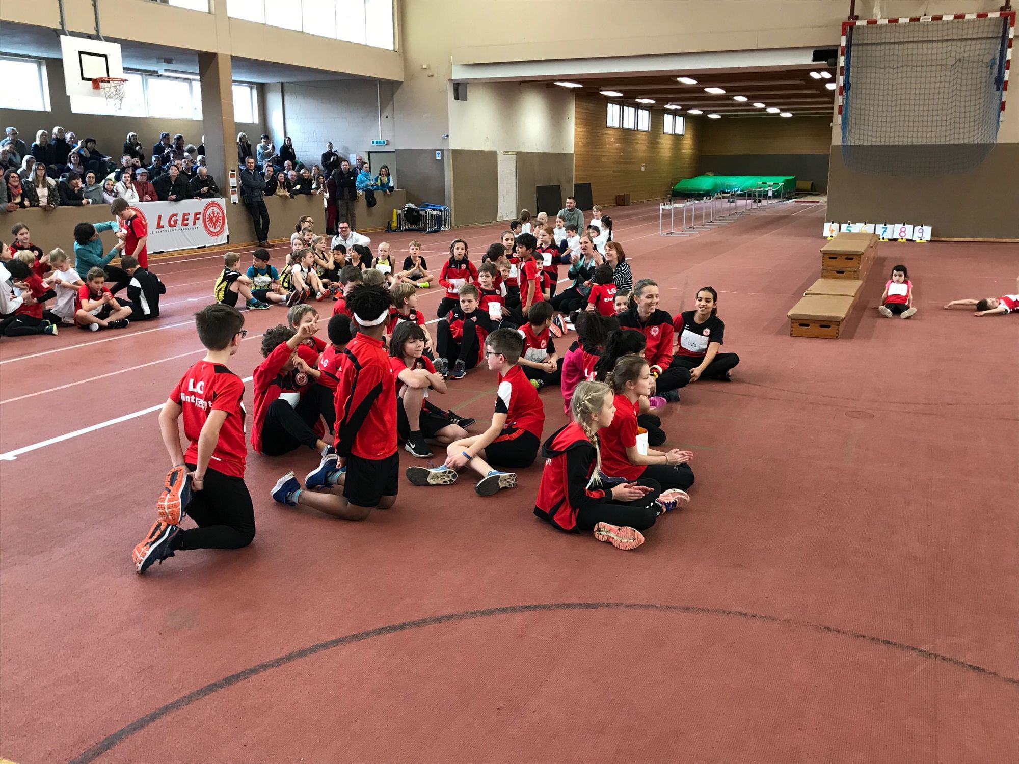 Impressionen vom Kinderleichtathletik-Teamwetbewerb der U8 am 10.03.19