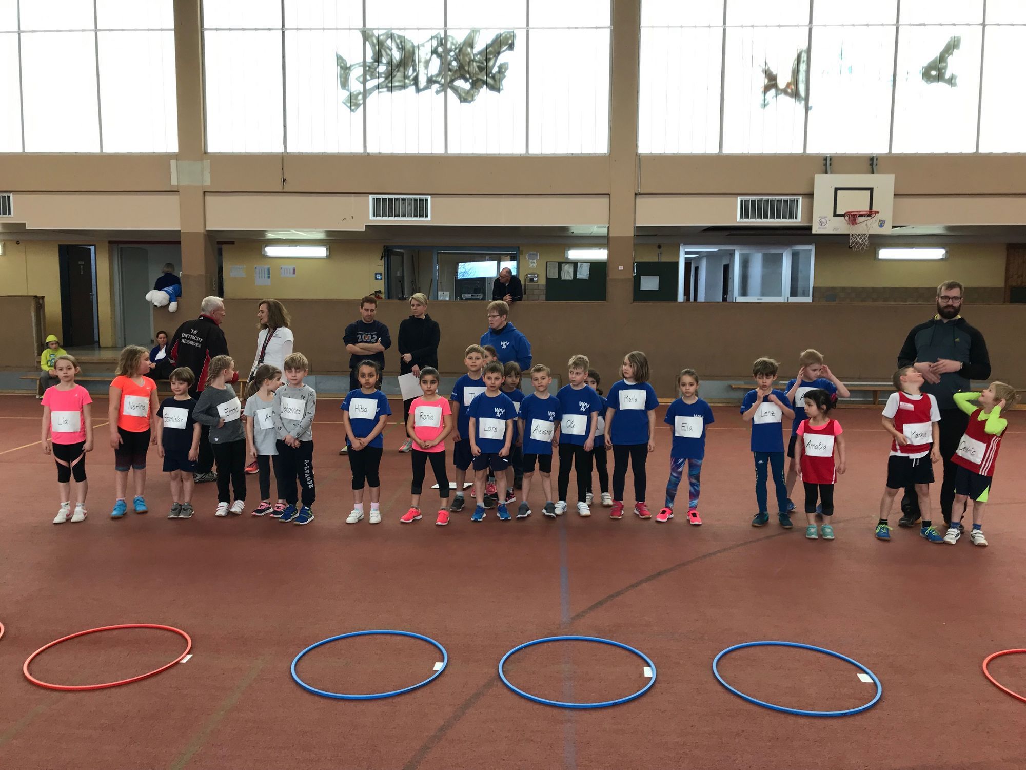 Impressionen vom Kinderleichtathletik-Teamwetbewerb der U8 am 10.03.19