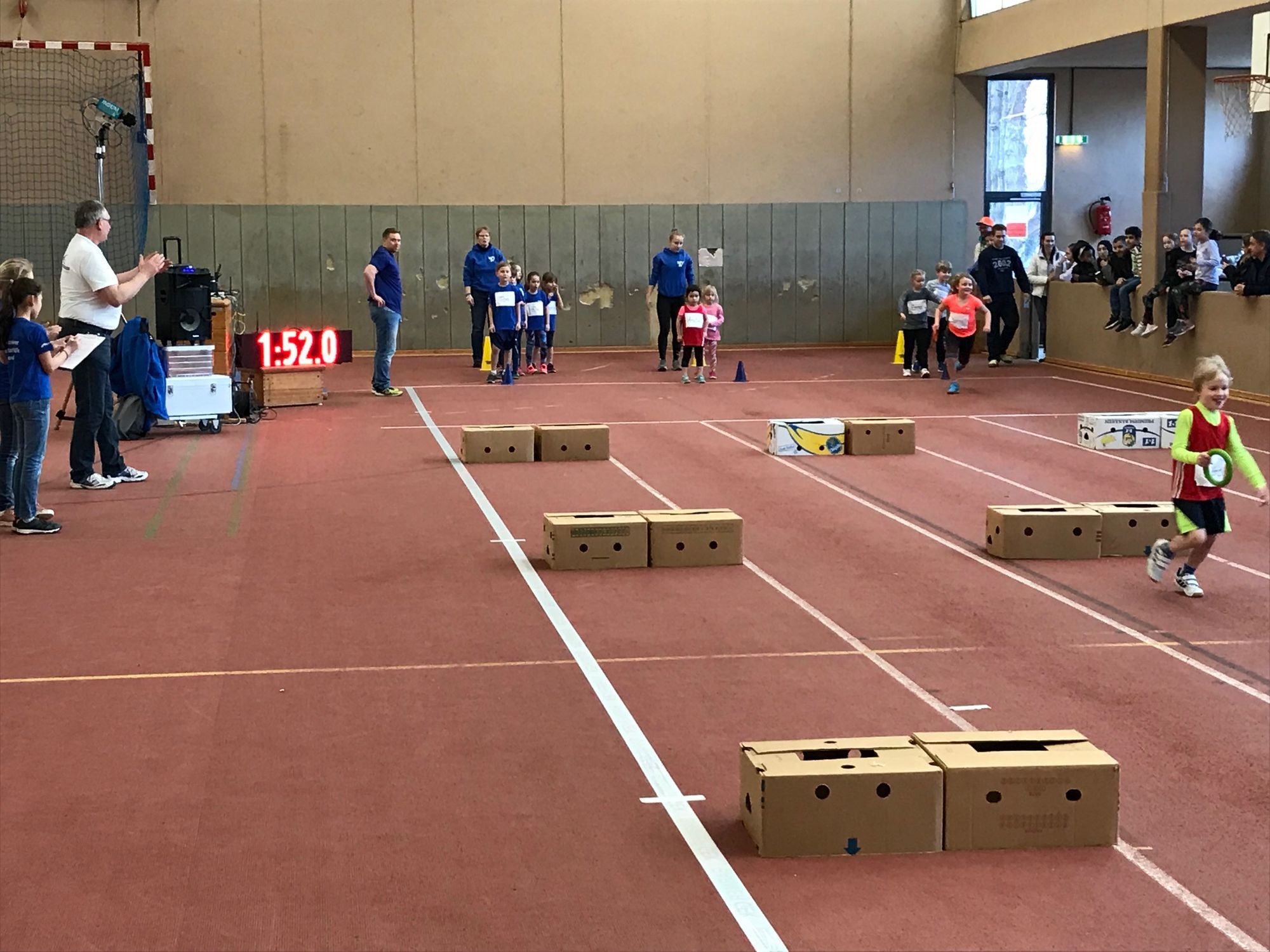 Impressionen vom Kinderleichtathletik-Teamwetbewerb der U8 am 10.03.19