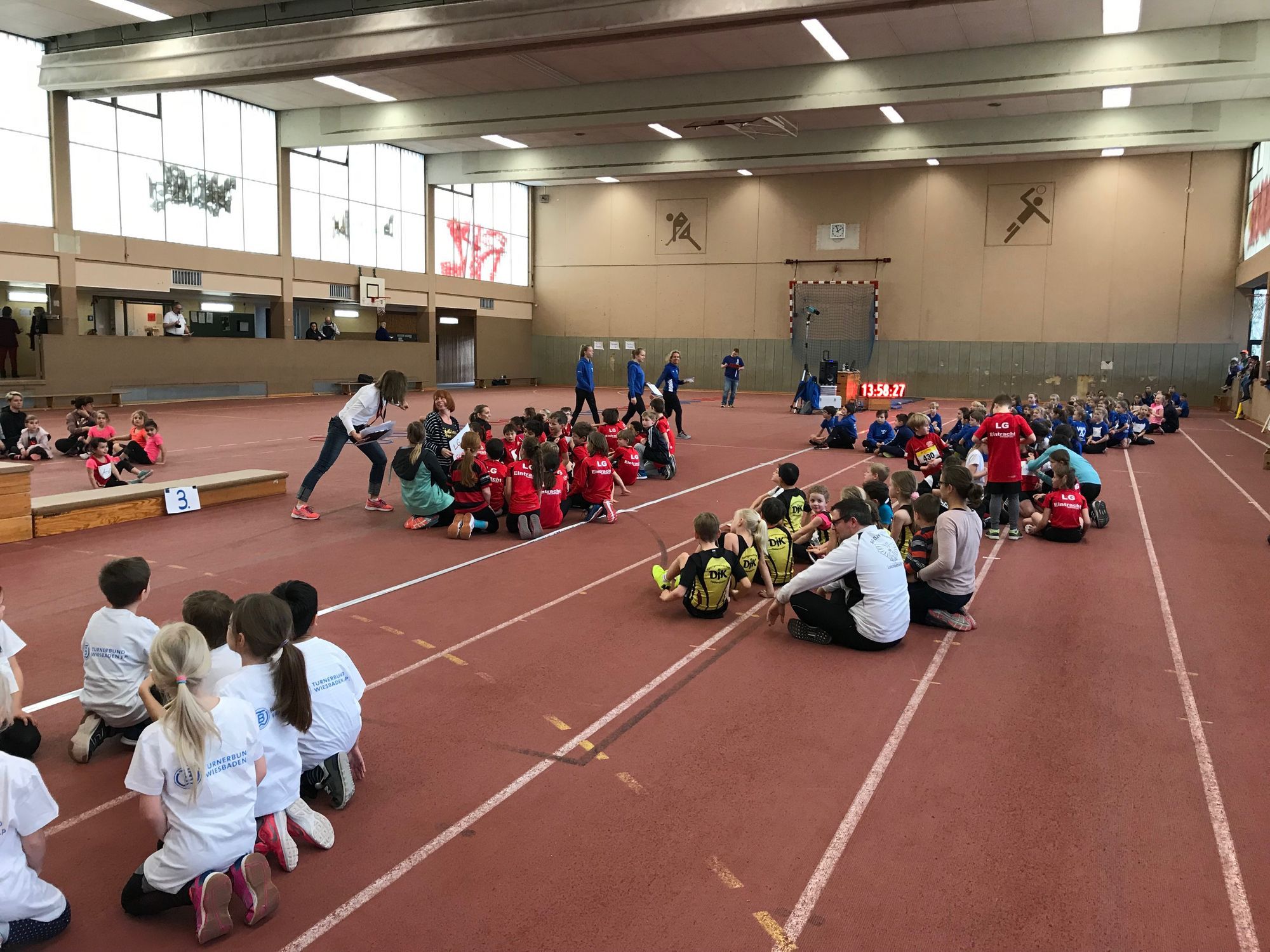 Impressionen vom Kinderleichtathletik-Teamwetbewerb der U8 am 10.03.19