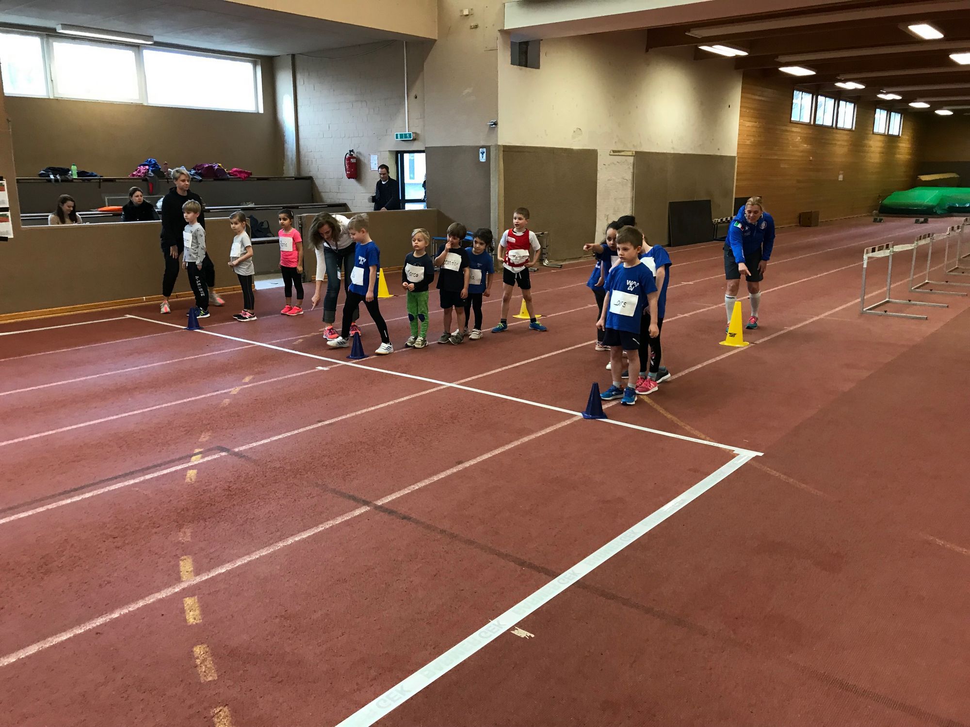 Impressionen vom Kinderleichtathletik-Teamwetbewerb der U8 am 10.03.19